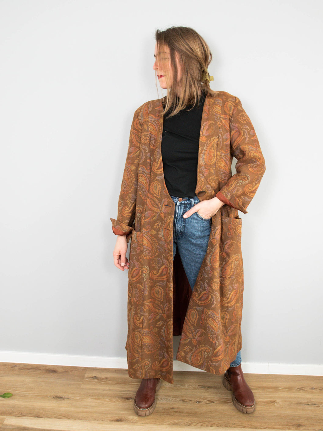 70er Jahre Vintage Mantel