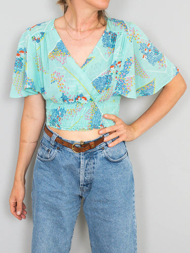 80s Cropped Shirt