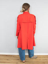 Laden Sie das Bild in den Galerie-Viewer, 70´s Mantel Rot