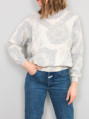 Angora Pullover Creme