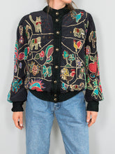 Laden Sie das Bild in den Galerie-Viewer, ausgefallene jacke seide