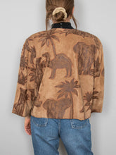 Laden Sie das Bild in den Galerie-Viewer, Ausgefallene Lederjacke Vintage