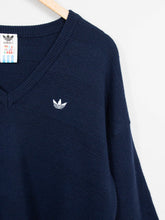 Laden Sie das Bild in den Galerie-Viewer, Blauer Adidas Pullover