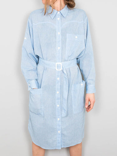 Blaues Vintage Kleid