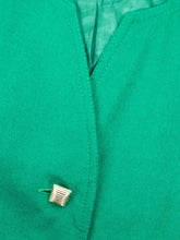 Laden Sie das Bild in den Galerie-Viewer, Blazer Wolle Gruen