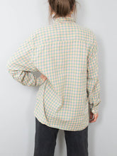 Laden Sie das Bild in den Galerie-Viewer, Bluse Kariert Vintage