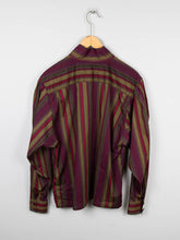 Laden Sie das Bild in den Galerie-Viewer, Bluse Streifen Herzknöpfe