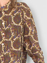 Laden Sie das Bild in den Galerie-Viewer, Bluse Vintage Oversize