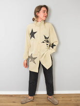 Laden Sie das Bild in den Galerie-Viewer, Bluse Seide Oversize