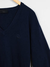 Laden Sie das Bild in den Galerie-Viewer, Bogner Pullover Wolle Blau