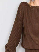 Laden Sie das Bild in den Galerie-Viewer, Brauner Pullover Vintage