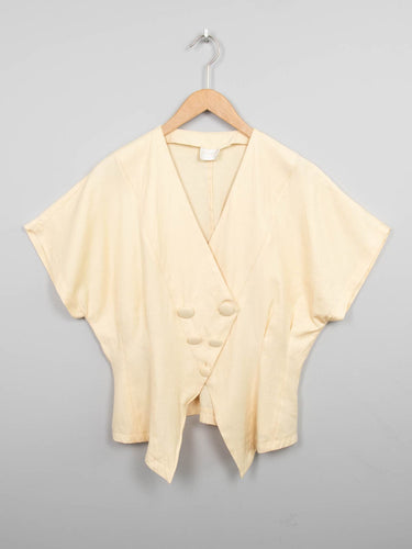 Buttermilk Yellow Bluse