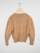 Laden Sie das Bild in den Galerie-Viewer, Cardigan Braun Vintage