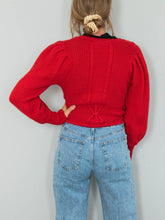 Laden Sie das Bild in den Galerie-Viewer, cardigan wolle vintage