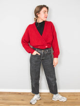 Laden Sie das Bild in den Galerie-Viewer, Cropped Cardigan Wolle