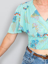 Laden Sie das Bild in den Galerie-Viewer, Cropped Shirt vintage