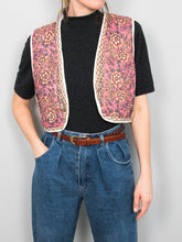Laden Sie das Bild in den Galerie-Viewer, Cropped Weste Vintage
