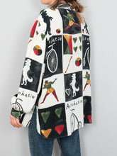 Laden Sie das Bild in den Galerie-Viewer, Vintage Blusen Oversize