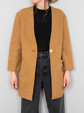 Laden Sie das Bild in den Galerie-Viewer, Blazer Ocker