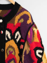 Laden Sie das Bild in den Galerie-Viewer, Dicke Strickjacke Vintage