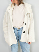 Laden Sie das Bild in den Galerie-Viewer, Fleececardigan Vintage