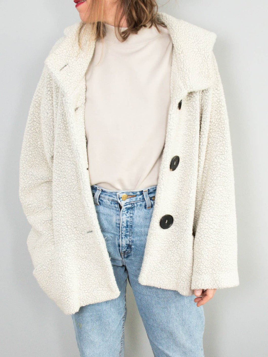 Fleececardigan Vintage