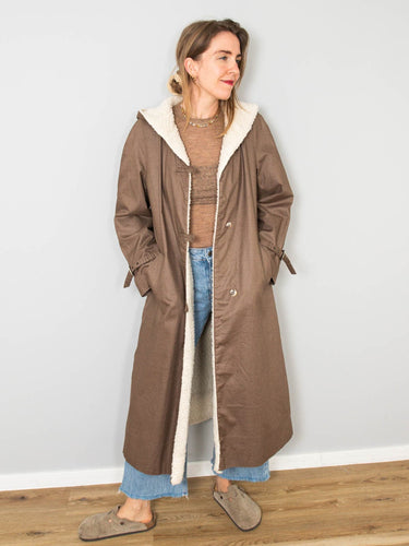 Gefuetterter Mantel Vintage