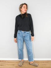 Laden Sie das Bild in den Galerie-Viewer, Grauer Kaschmir Pullover