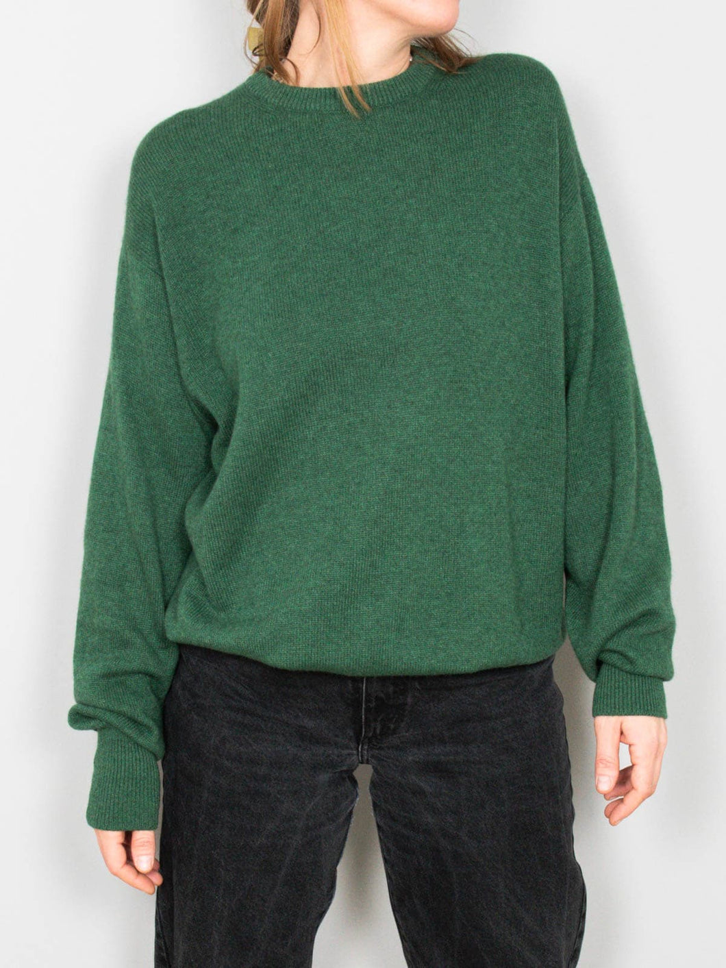 Gruener Kaschmir Pullover