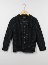 Laden Sie das Bild in den Galerie-Viewer, Jacke Schwarz Blazer