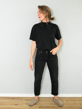 Laden Sie das Bild in den Galerie-Viewer, Jeans Vintage Levis Schwarz