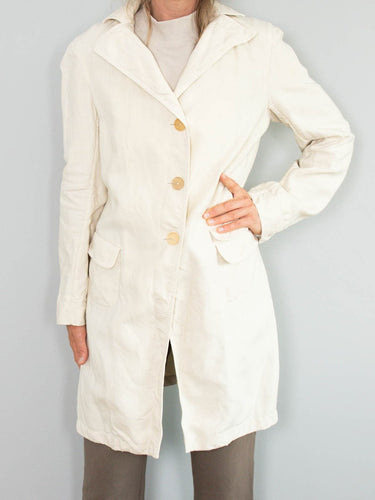 Jil Sander Leinenmantel