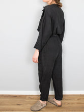 Laden Sie das Bild in den Galerie-Viewer, Overall Leinen Vintage