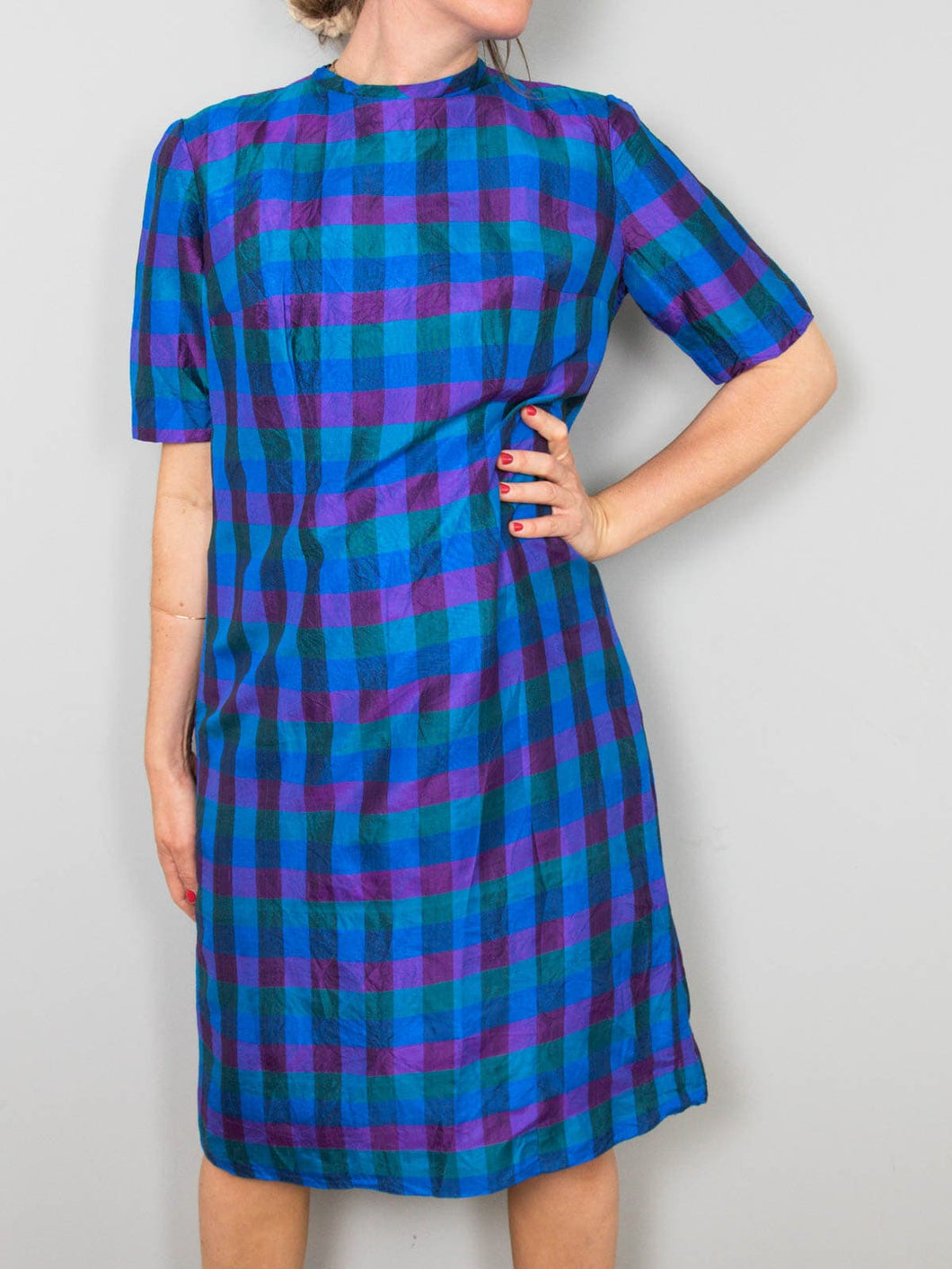 Kleid Wildseide Vintage