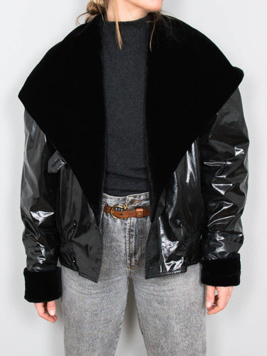 Kunstfell Jacke Vintage