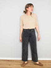 Laden Sie das Bild in den Galerie-Viewer, Kurzarm Pullover Seide