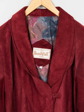 Laden Sie das Bild in den Galerie-Viewer, Lederjacke Vintage Rot