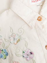 Laden Sie das Bild in den Galerie-Viewer, Leinenblusen Vintage