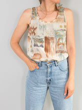 Laden Sie das Bild in den Galerie-Viewer, Louis Feraud Seidentop