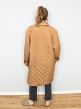 Laden Sie das Bild in den Galerie-Viewer, Mantel Gesteppt Vintage