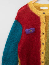 Laden Sie das Bild in den Galerie-Viewer, Mohair Strickjacke Vintage
