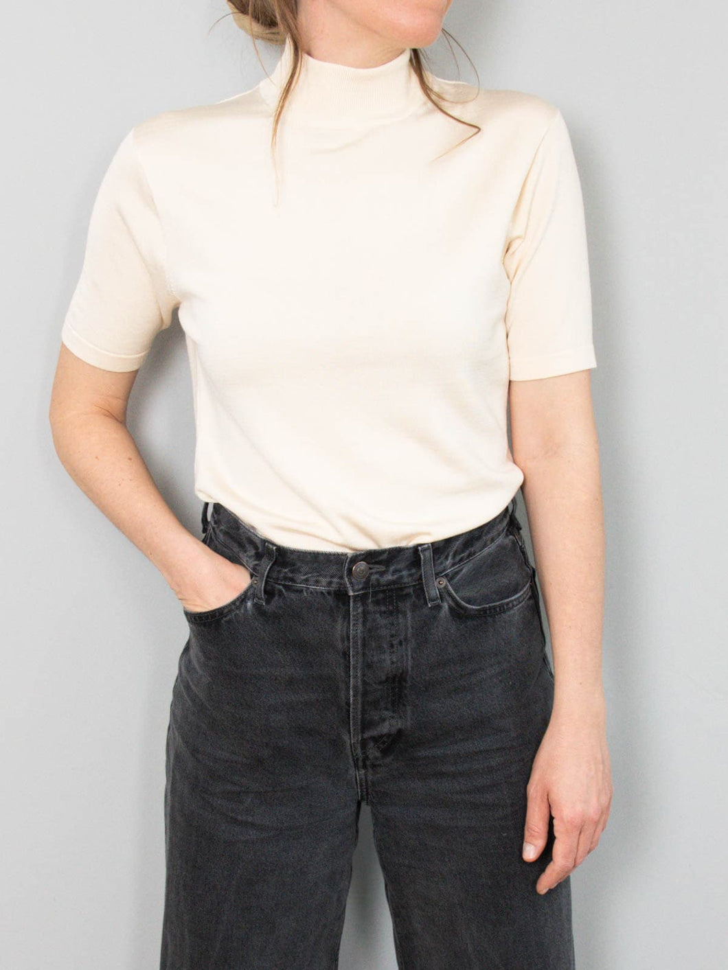 Oberteil Seide Vintage