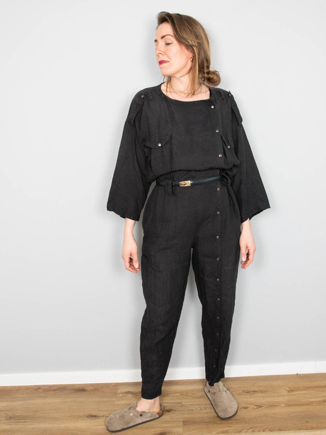 Overall Leinen Vintage