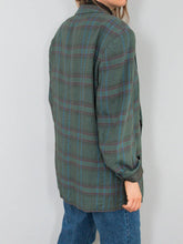 Laden Sie das Bild in den Galerie-Viewer, Oversize Leinenblazer Vintage