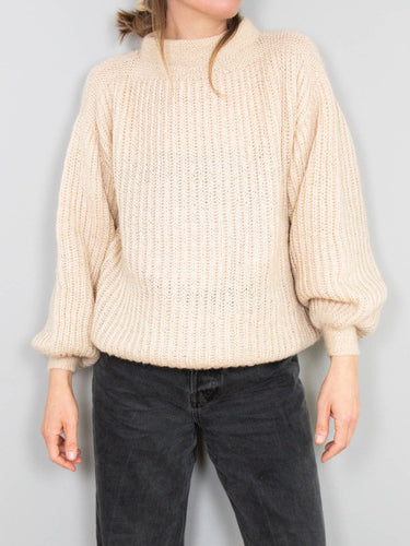 Oversize Pullover Creme