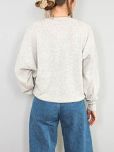 Laden Sie das Bild in den Galerie-Viewer, Oversize Pullover Grau