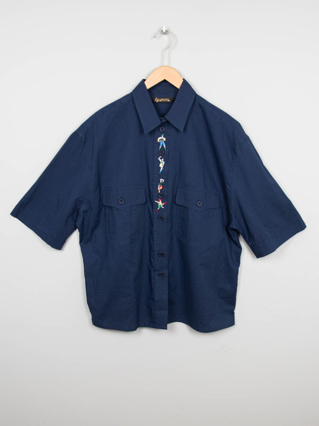 Oversize Vintage Bluse