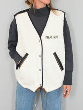 Laden Sie das Bild in den Galerie-Viewer, oversize fleeceweste