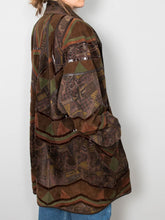 Laden Sie das Bild in den Galerie-Viewer, Oversize Lederjacke Braun