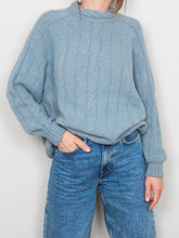 Laden Sie das Bild in den Galerie-Viewer, Strickpullover Wolle Angora